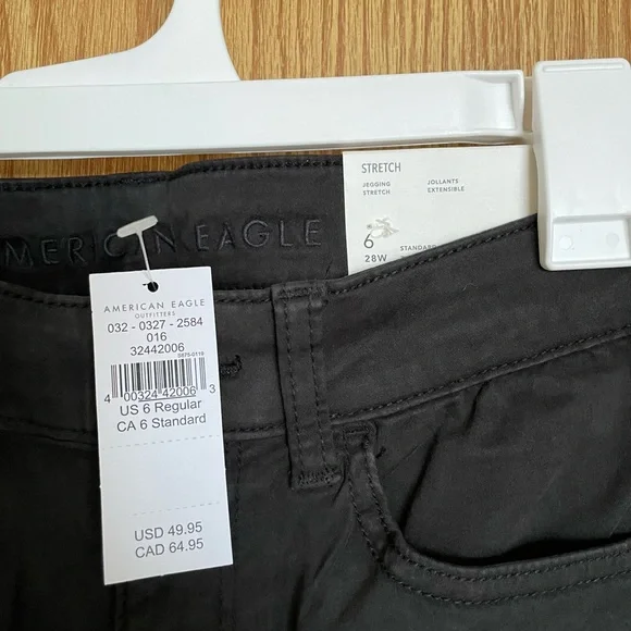 American Eagle Black Jeggings - Picture 4 of 5